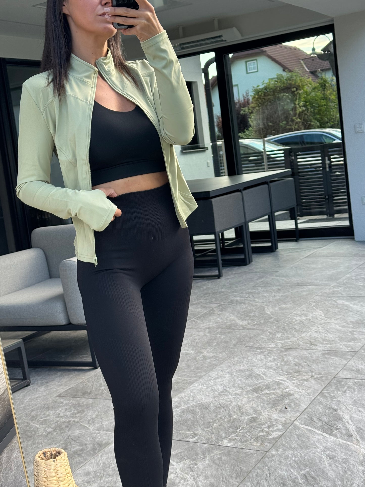 Zipjacke Mint