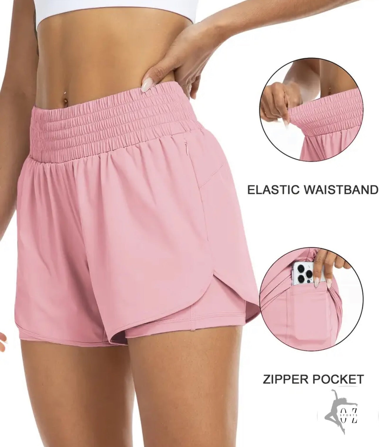 Pink Power Shorts