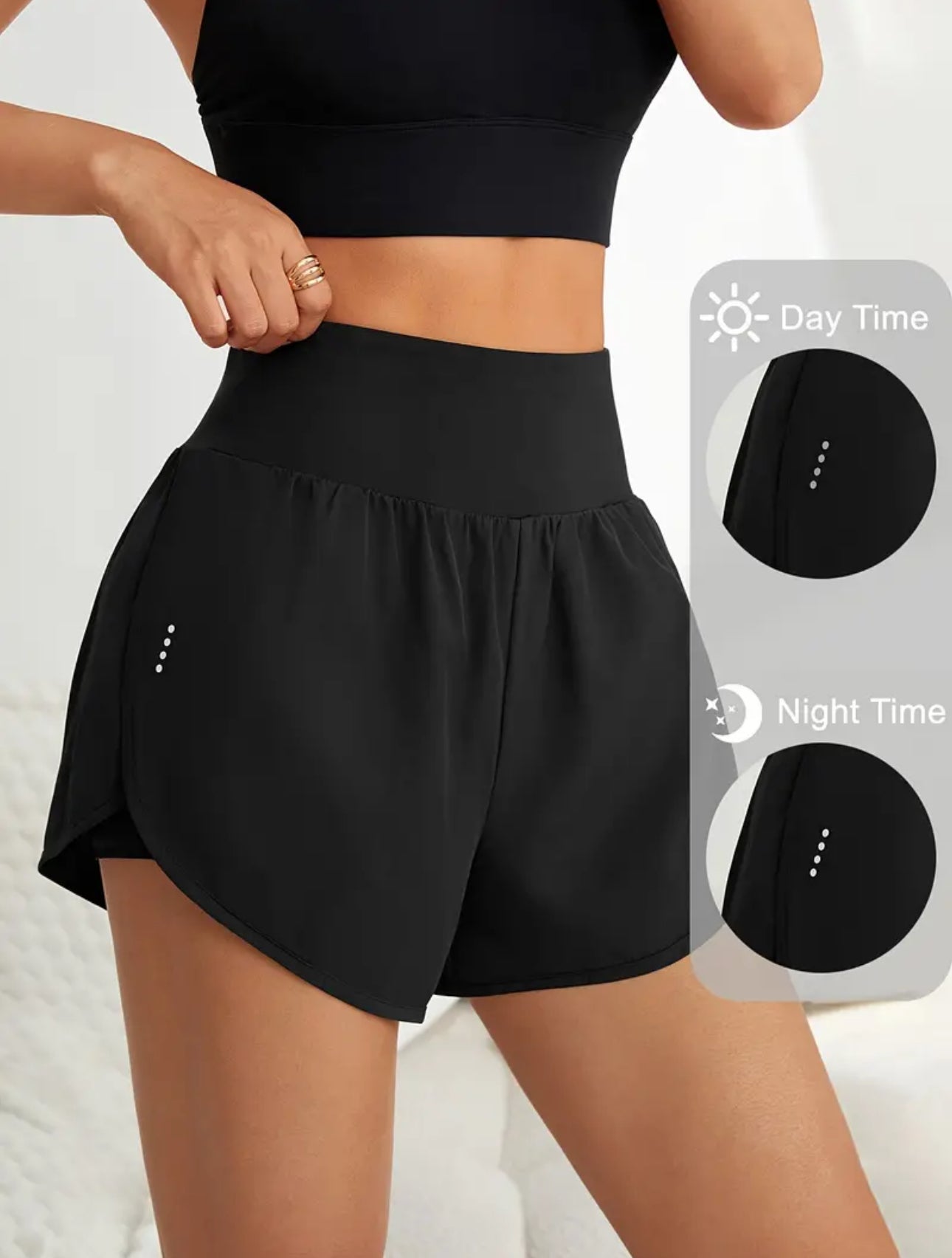 Power Short schwarz