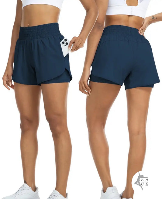Power Blau Short