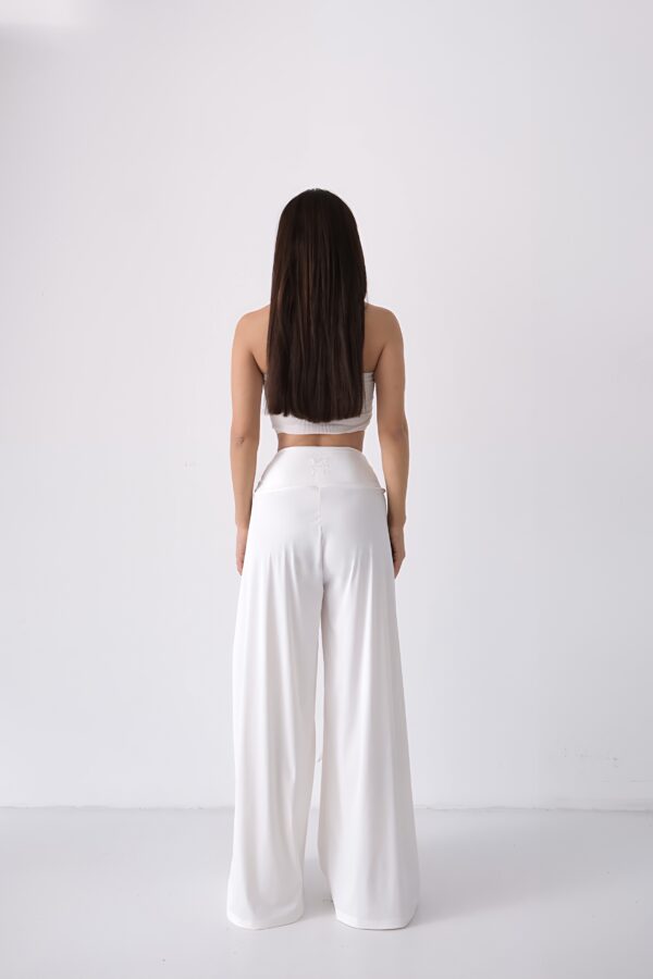 White Breeze Bohemian Harem Pants - Image 4