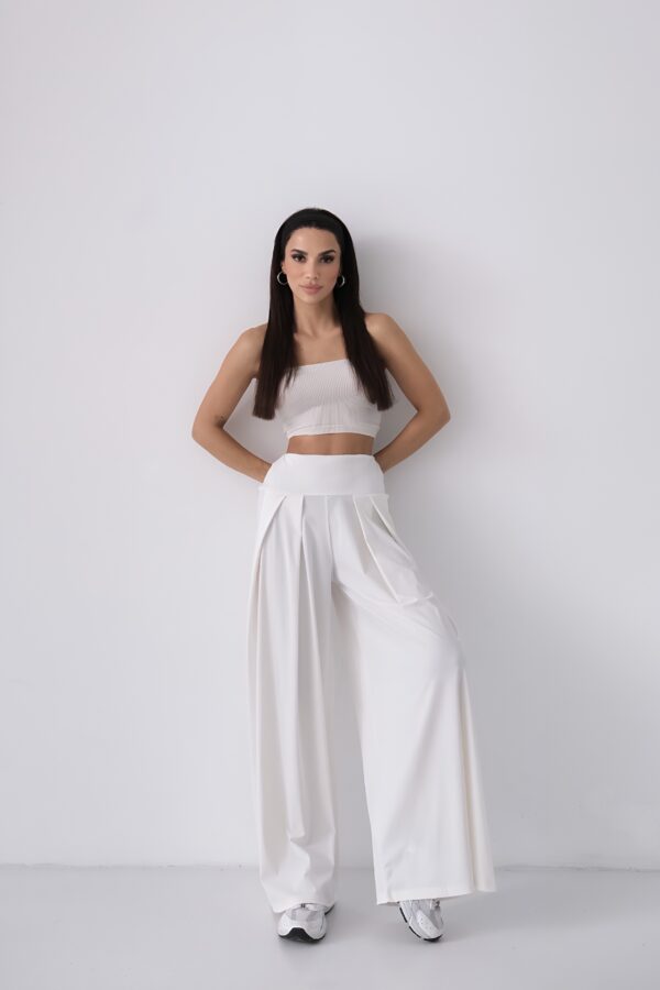 White Breeze Bohemian Harem Pants - Image 6