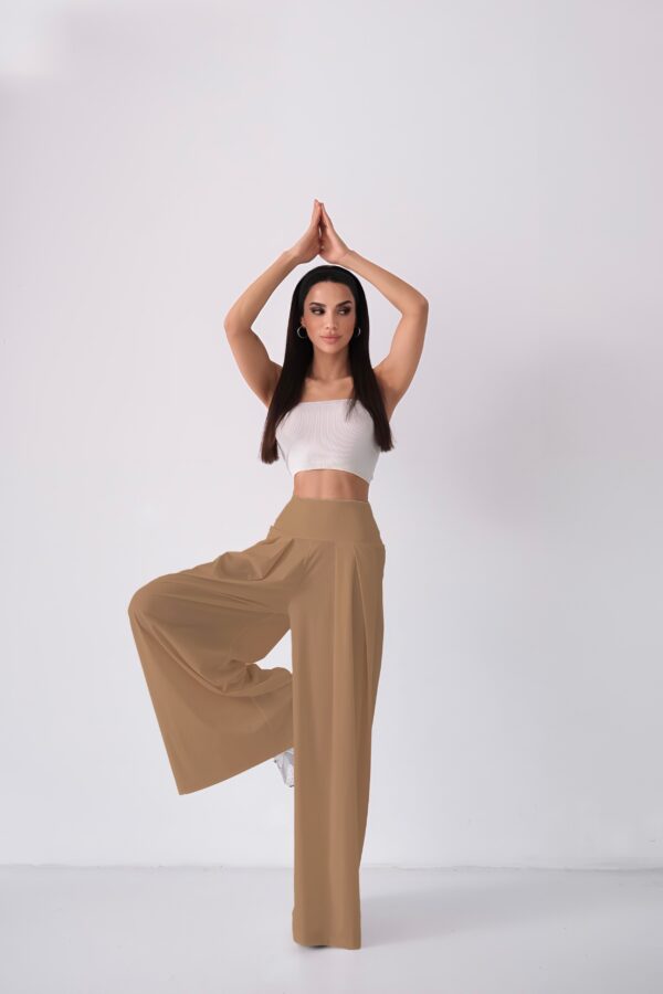 Camel Flow Bohemian Harem Pants - Image 5