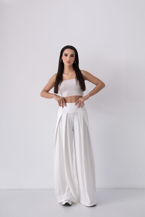White Breeze Bohemian Harem Pants - Image 8