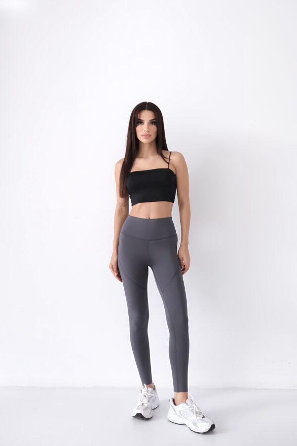 Anthracite Core Basic Leggings - Image 4