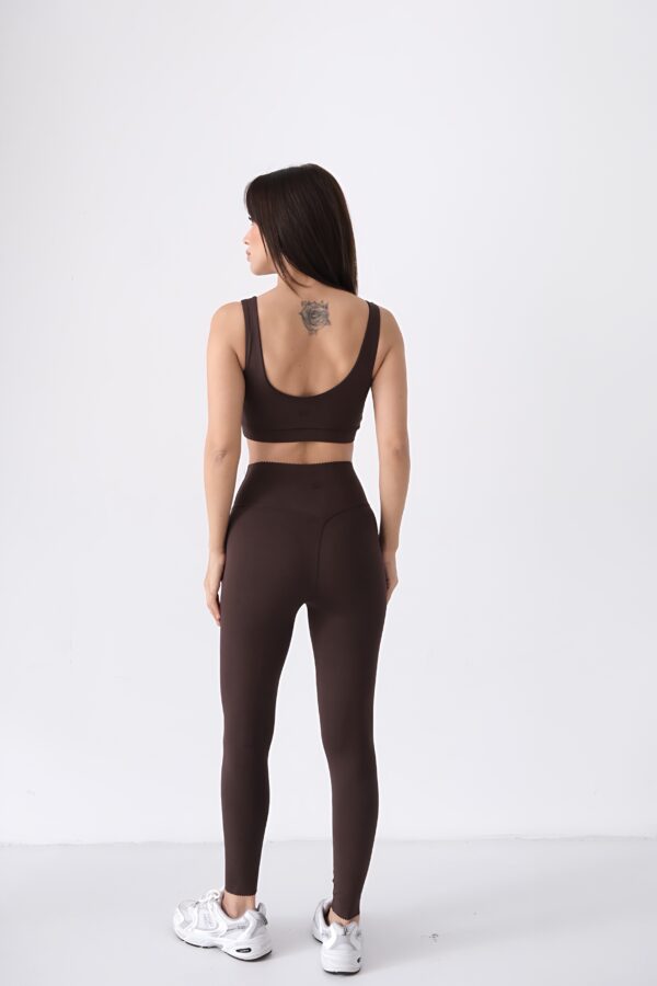 Chocolate Aura Comfortlux Sports Bra - Image 2