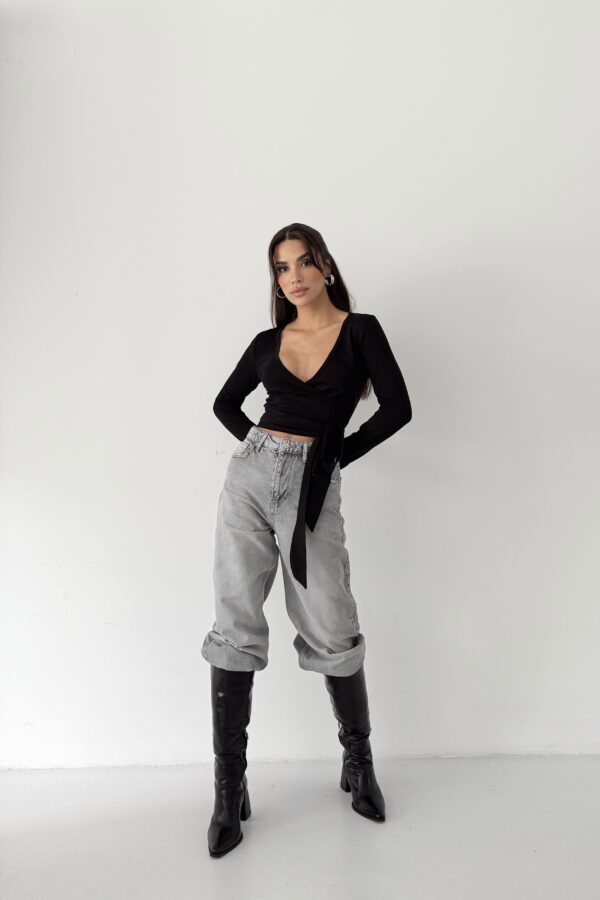 Pure Noir Wrap Bolero - Image 4