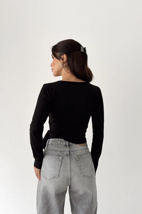 Pure Noir Wrap Bolero - Image 5