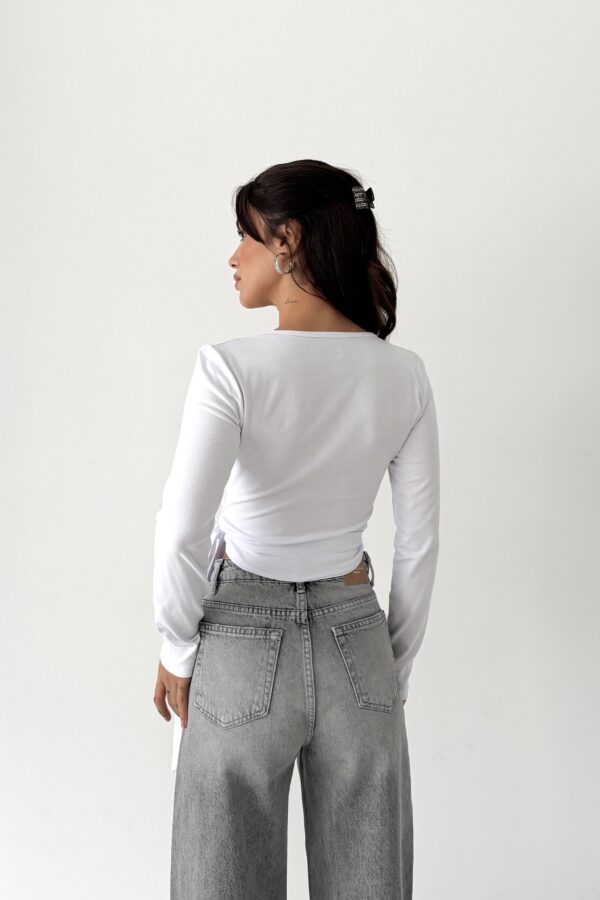 White Breeze Wrap Bolero - Image 7