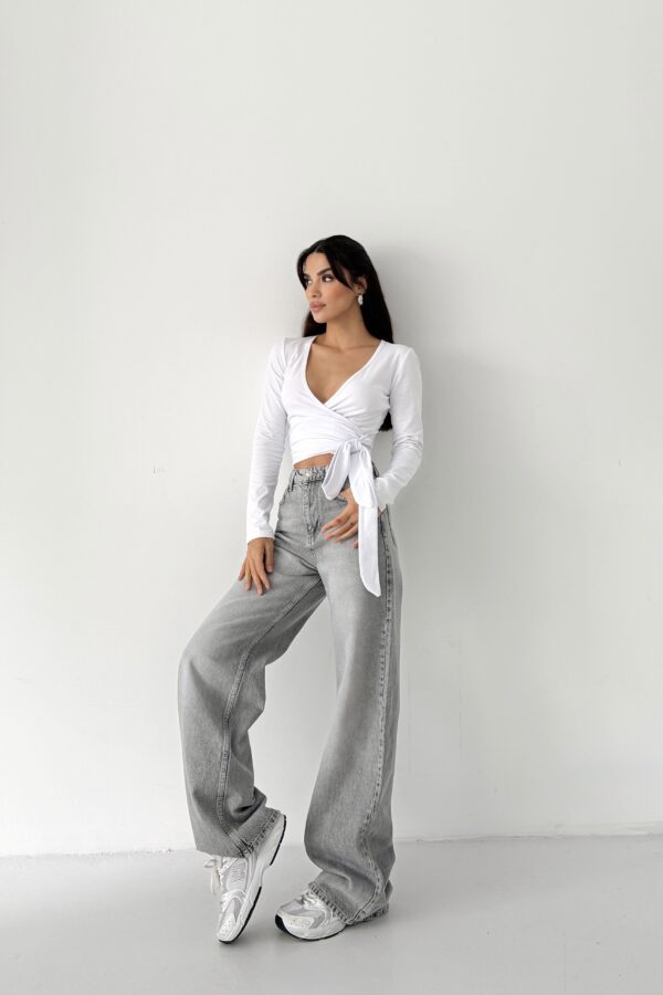 White Breeze Wrap Bolero - Image 3