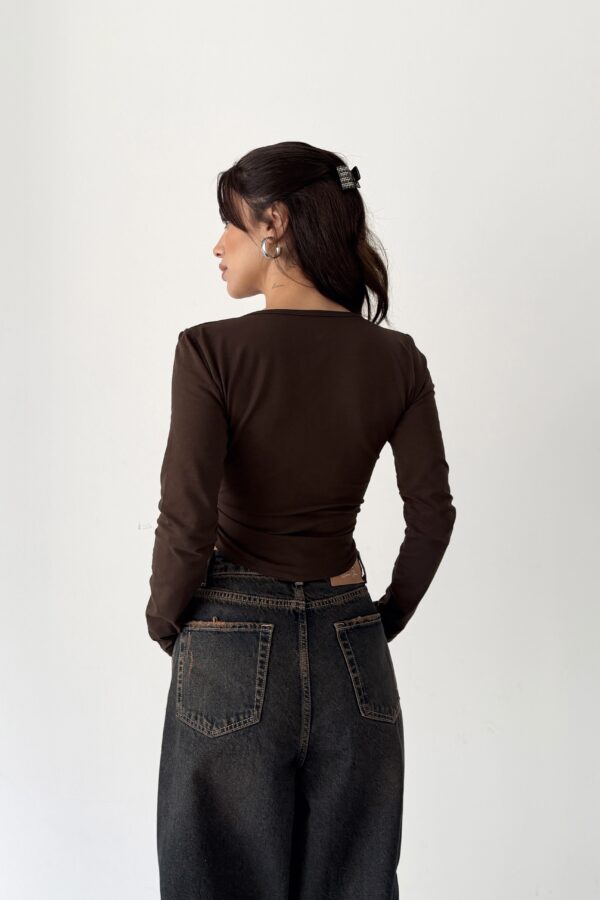 Chocolate Aura Wrap Bolero - Image 7