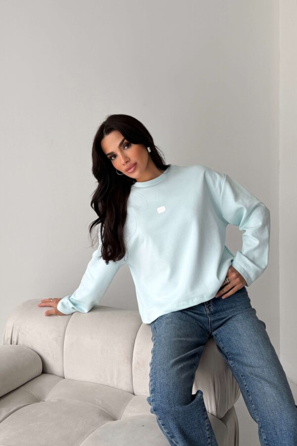 Sky Relax Sweat Blue - Image 7